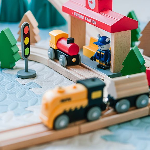 Wooden train category-4