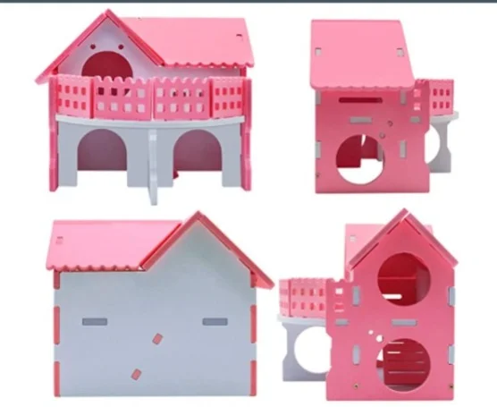Casa de madera el amor para hámster, enano, ratón - Imagen 2