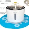 Fuente de Agua Para Gatos Grus 2.4L+3 Filtros + 2 Cepillos y Tapete - Imagen 7