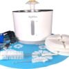 Fuente de Agua Para Gatos Grus 2.4L+3 Filtros + 2 Cepillos y Tapete