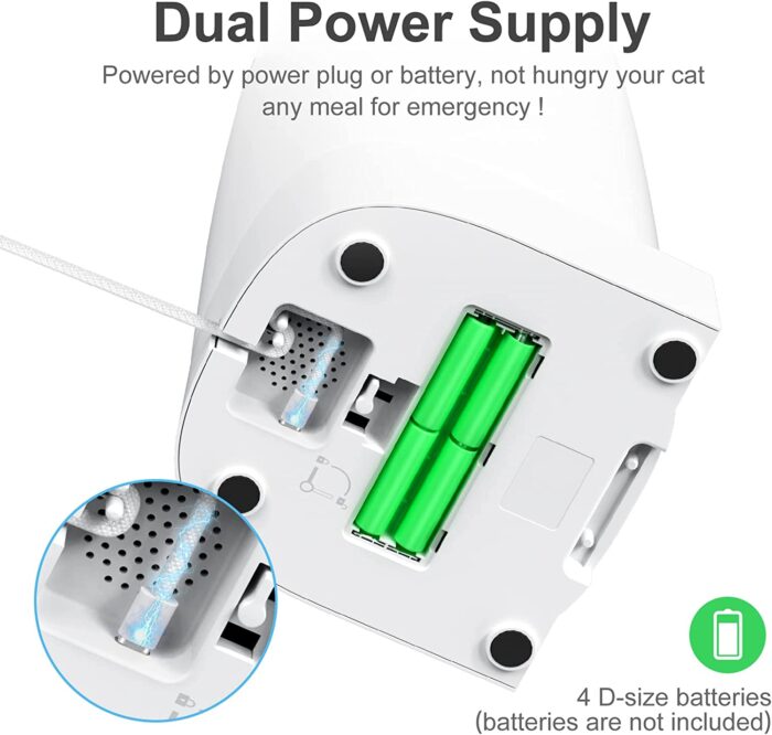 Alimentador Automático Perros Gatos Rex. 4 Litros + WIFIu - Imagen 4