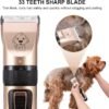 Kit Máquina Cortadora de Pelo Canina Diamond + Accesorios Premium - Imagen 9