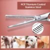 Kit Tijeras Profesionales Peluquería Canina. Acero Inoxidable. - Imagen 3
