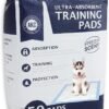 Tapete Entrenamiento Perros X 50 Unidades. Jumbo 56x56 CM. Ultra Absorbente!