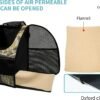 Maleta Transportador Gatos Print. Hasta 16 Libras - Imagen 4