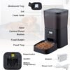 Alimentador Comedero Automático Perros Gatos BlackStone. Grabador de Voz + 4 Litros - Imagen 7
