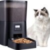 Alimentador Comedero Automático Perros Gatos BlackStone. Grabador de Voz + 4 Litros