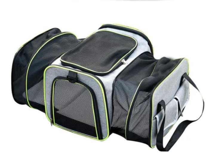 Maleta Transportador Expandible Perros - Gatos Nexus. Hasta 15 Libras  47X30X32 CM - Imagen 3