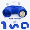 Tubo Expandible Luigi Azul Hamster Conejos Cobayos + Piedras Molares + Bola ratan + Galletas - Imagen 5