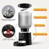 Alimentador Automático Perros Gatos Priest. 5 L + Tapete - Imagen 3