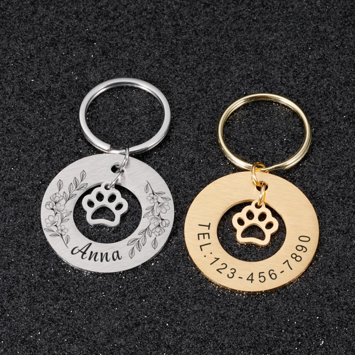 Placa Identificación Mascotas, Grabado Láser. Personalizado - Imagen 3