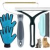 Kit Removedor Pelos Mascotas Fantasía + 2 Guantes Quita Pelos