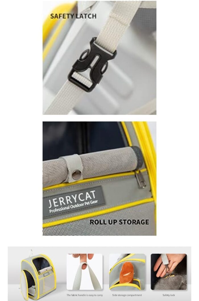 Morral Transportador Mascotas JerryCat - Imagen 8