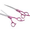 Kit 4 Tijeras Peluquería Profesional Mascotas Ergonómicas  Cherry + Peine - Imagen 3