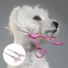 Kit 4 Tijeras Peluquería Profesional Mascotas Ergonómicas  Cherry + Peine - Imagen 7