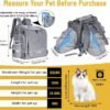 Morral Transportador Expandible Cumbres Gatos Perros - Imagen 3