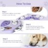 Juguete Interactivo Perros Gatos Iveetty Relajación Morado - Imagen 2
