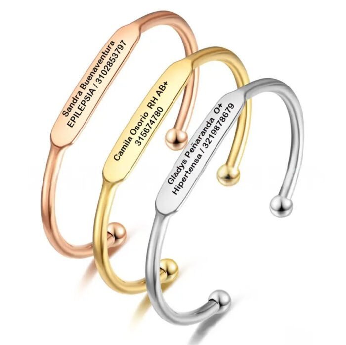 Manilla Acero Inoxidable Personalizada Prestige