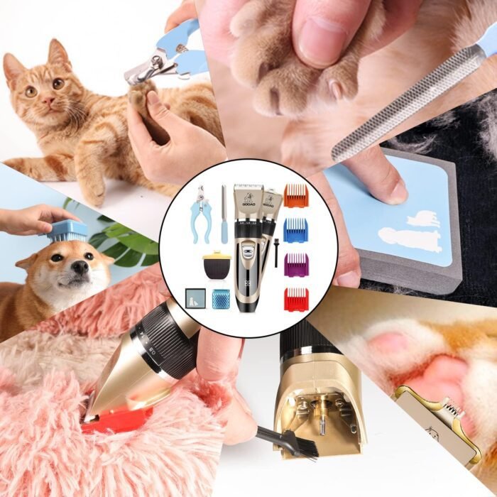 Máquina de Peluquería Canina Kit De Accesorios para el Aseo Kenox - Imagen 2