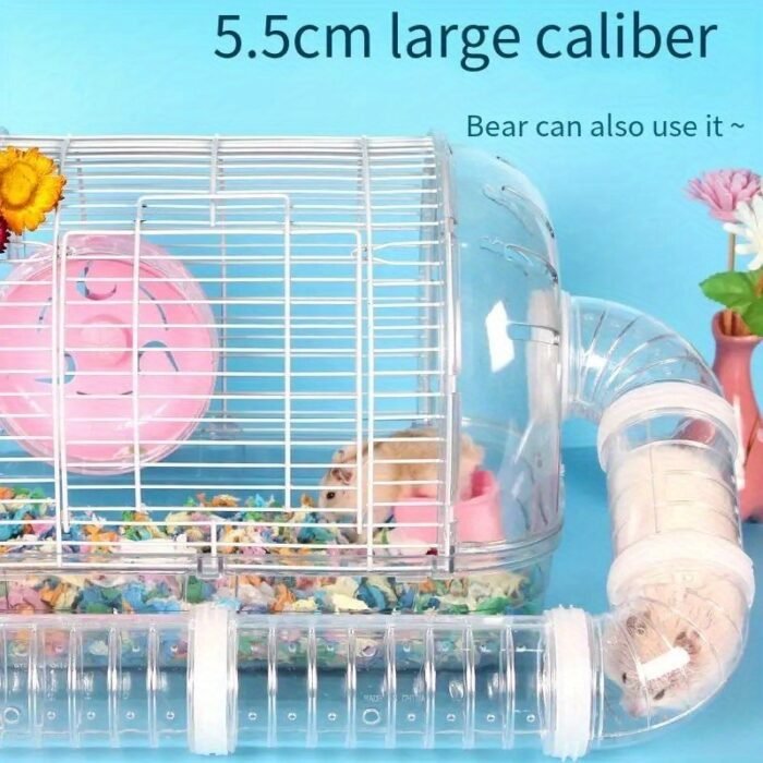 Combo de 8 Tubos Para Jaula de Hamster Diámetro 5,5 cm. - Imagen 7