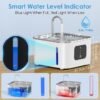 Fuente De Agua Para Gatos 3.5 Litros Banner sensor de movimiento - Imagen 3