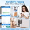 Alimentador Automático WiFi-Camara-5G Para Mascotas 7 litros - Imagen 3