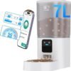 Alimentador Automático WiFi-Camara-5G Para Mascotas 7 litros