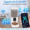 Alimentador Automático WiFi-Camara-5G Para Mascotas 7 litros - Imagen 4