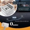 Fuente de Agua para Gatos Inalámbrica Plato Acero Inoxidable 3 litros Gaviota - Imagen 8