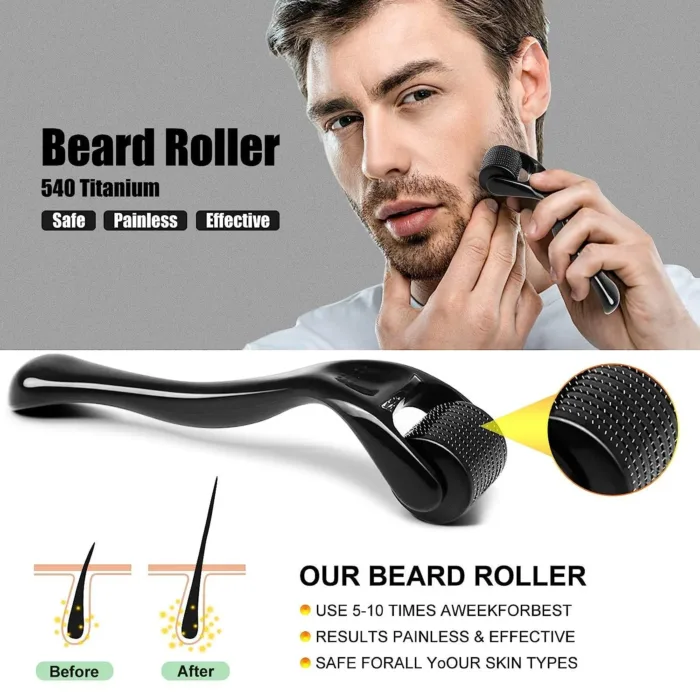 Kit De Cuidado Para  La Barba Hombres- Revitalizador - Imagen 3