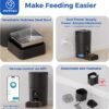 Alimentador Automático Para Mascotas Papillón 6 litros WiFi - Imagen 7