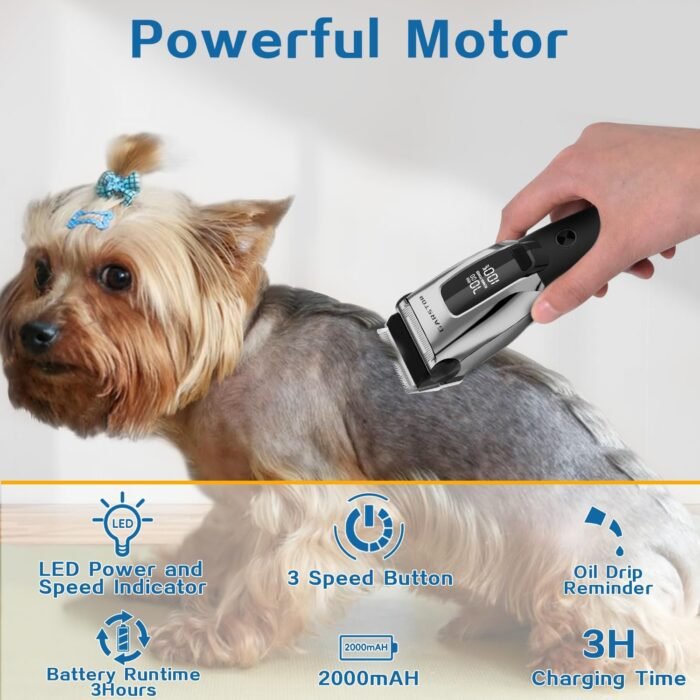 Máquina de Peluquería Para Mascotas Pelo Grueso Thord - Imagen 4