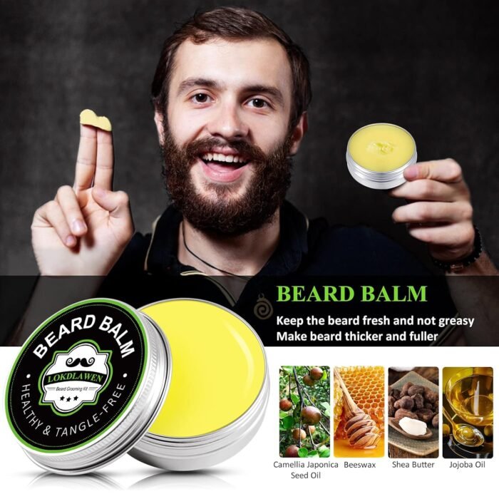 Kit de Cuidado de Barba Para Hombre Refrescante - Imagen 5