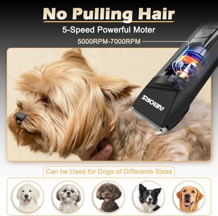 Máquina de Peluquería Para Mascotas Airbors - Imagen 6