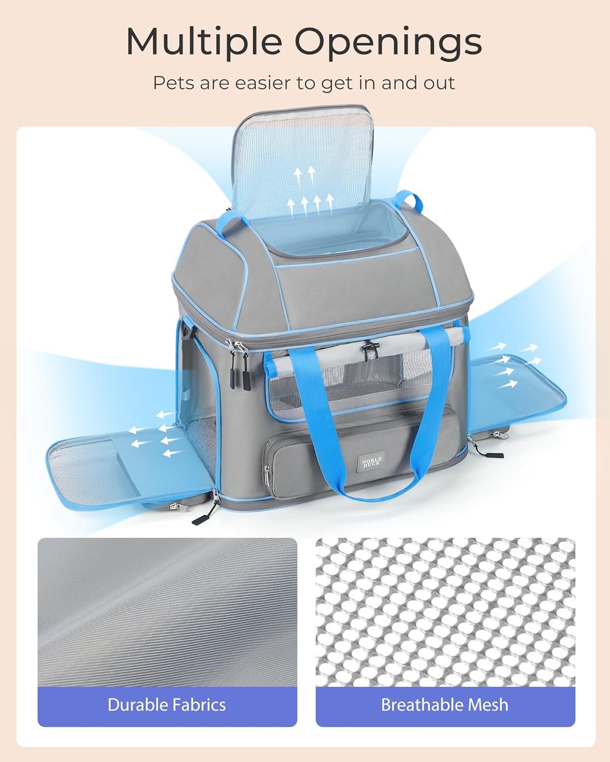 Maleta Transportadora Para Mascotas Domo - Imagen 5